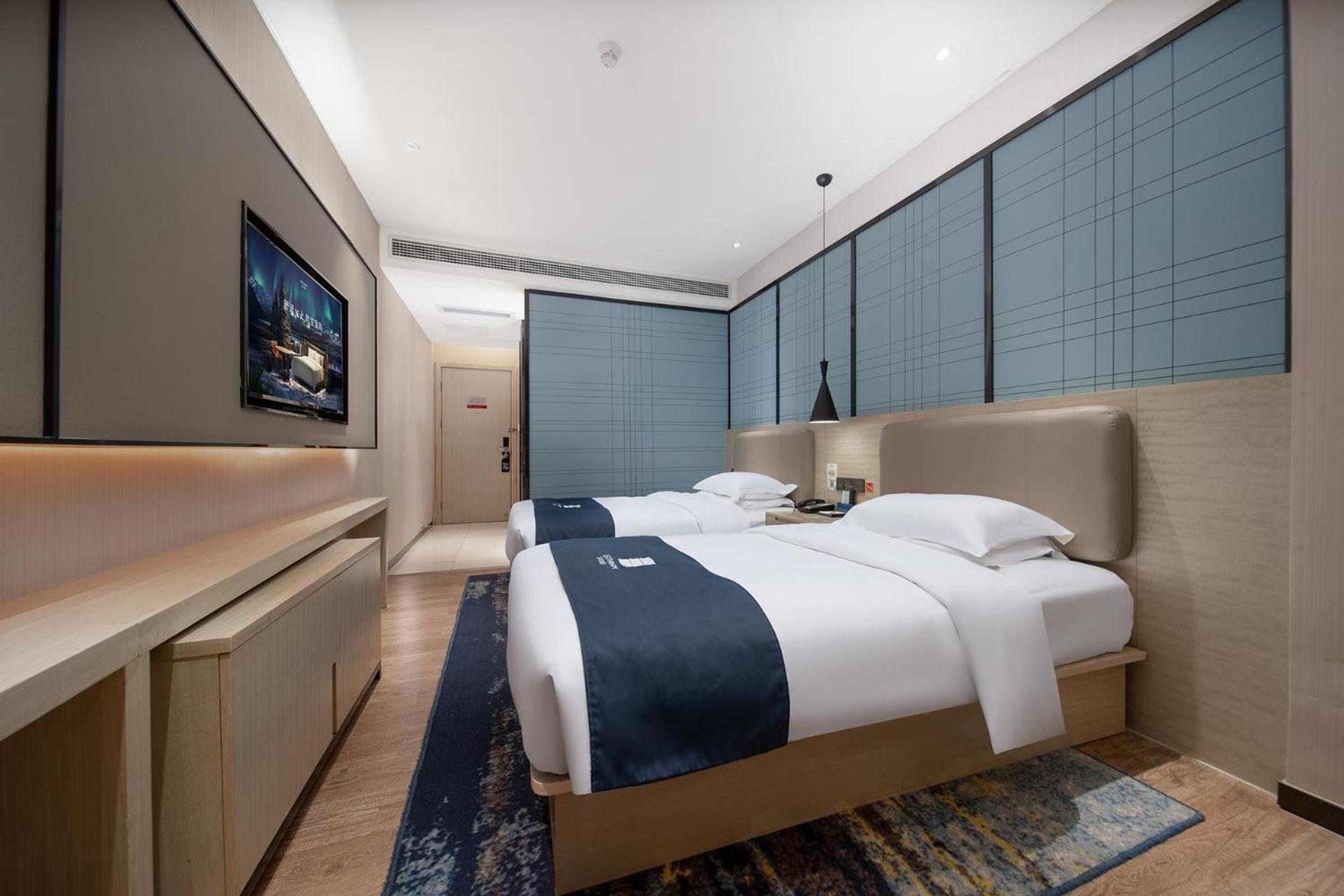 Echarm International Hotel Canton Tower Pazhou Convention And Exhibition Center Lujiang Subway Metro Branch - Free Shuttle Bus To Canton Fair Complex During Canton Fair Period Eksteriør bilde