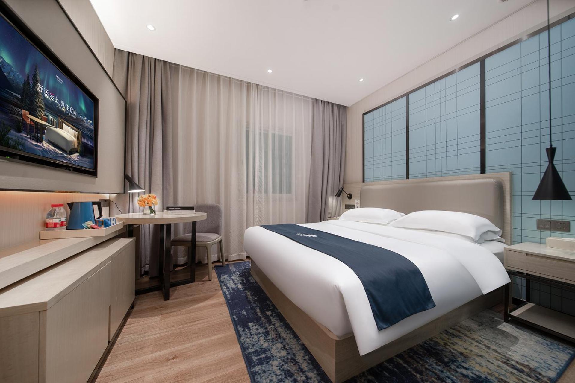 Echarm International Hotel Canton Tower Pazhou Convention And Exhibition Center Lujiang Subway Metro Branch - Free Shuttle Bus To Canton Fair Complex During Canton Fair Period Eksteriør bilde