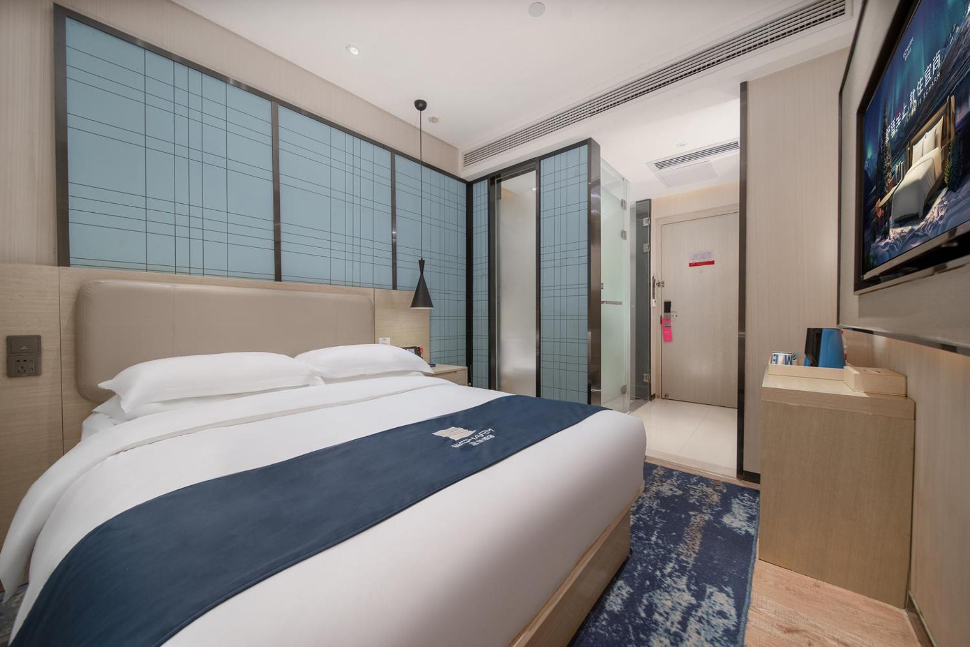 Echarm International Hotel Canton Tower Pazhou Convention And Exhibition Center Lujiang Subway Metro Branch - Free Shuttle Bus To Canton Fair Complex During Canton Fair Period Eksteriør bilde