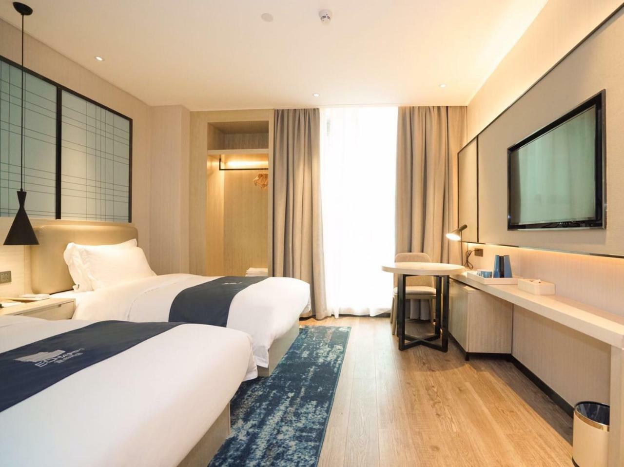 Echarm International Hotel Canton Tower Pazhou Convention And Exhibition Center Lujiang Subway Metro Branch - Free Shuttle Bus To Canton Fair Complex During Canton Fair Period Eksteriør bilde