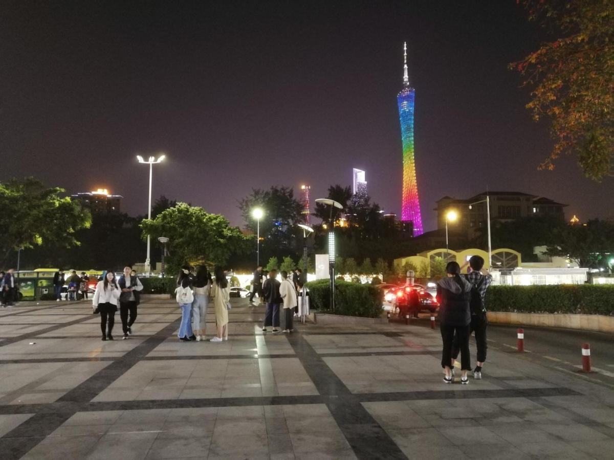 Echarm Hotel Canton Tower Pazhou Exhibition Center Eksteriør bilde